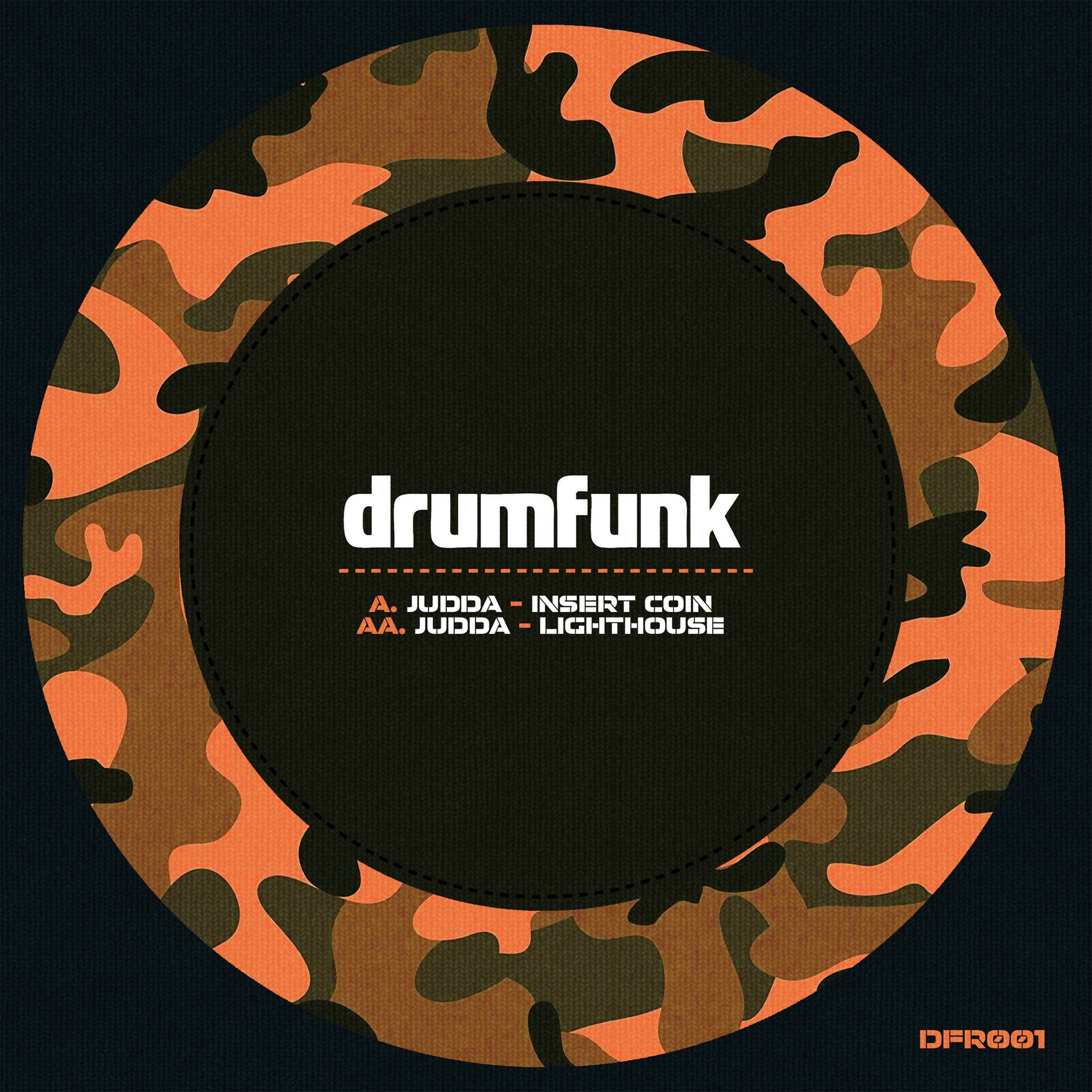 Judda - Insert Coin / Lighthouse - Drumfunk Records - DFR001 - 12" vinyl