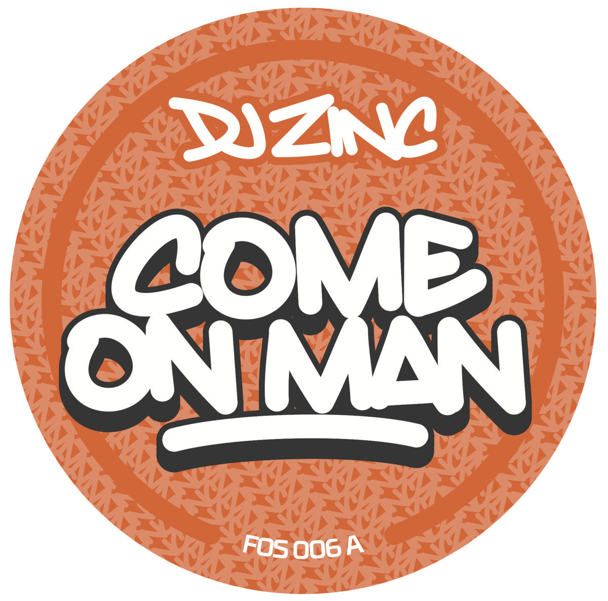 DJ Zinc - Down / Come On Man  - FOS006  - 12" vinyl