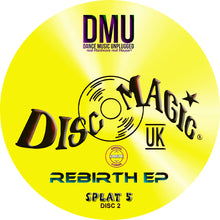 Load image into Gallery viewer, Dance Music Unplugged – Rebirth EP - Splatter House Records  – SPLAT 5 - Coloured Splatter 12&quot; Vinyl