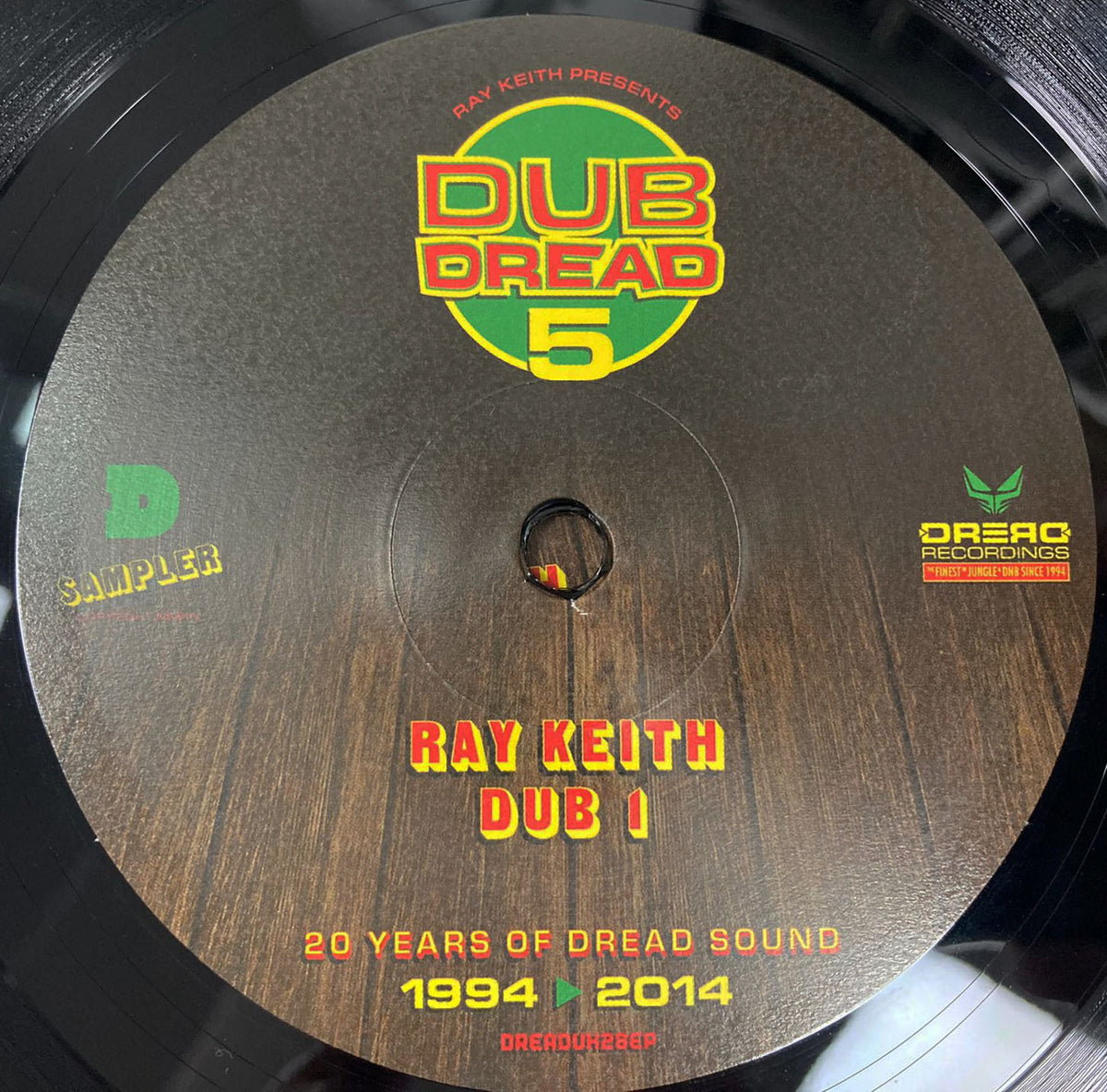 Ray Keith / Renegade Live – Dub Dread 5 Sampler EP - 2X12