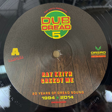Ray Keith / Renegade Live – Dub Dread 5 Sampler EP - 2X12