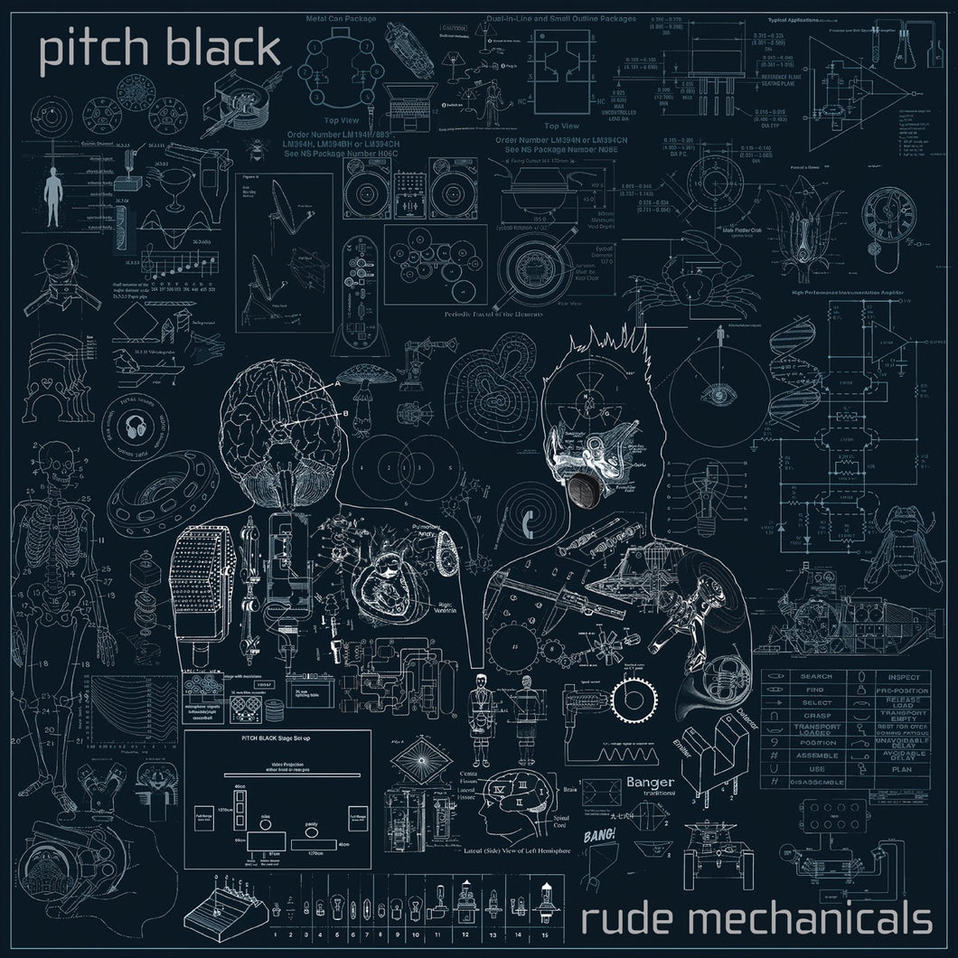 Pitch Black - Rude Mechanicals - Dubmission Records - DUBM016 - 2x12