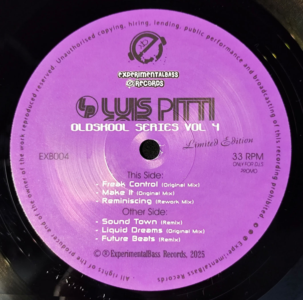 Luis Pitti - Old School Series Vol.4 - ExperimentalBass Records - EXB004 - 12