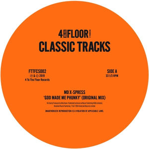 MD X-Spress / Three Kings God Made Me Phunky / Shake Dat Booty (Inc. Pal Joey Remix) -  4 To The Floor - FTTFCS002 -12" vinyl