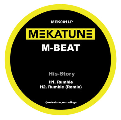 M-Beat – Booyaka (Lion Mix)/247/Booyaka (Rhino Mix)/Dance The Night Away – MEK001LP - Disc Five Only - 12