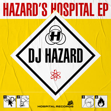 DJ HAZARD - Hazard's Hospital EP - Hospital Records - NHS 531 -  12