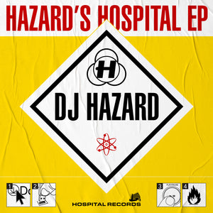 DJ HAZARD - Hazard's Hospital EP - Hospital Records - NHS 531 -  12" Vinyl