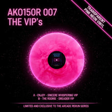 Load image into Gallery viewer, Enjoy &amp; The Rookie - Sincere Whispering (VIP) / Dreader (VIP) (Pink Smoke Colour Vinyl) - AKO150 - AKO150 ReRuns 007 - 12" Vinyl