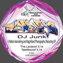 Load image into Gallery viewer, Dj Junk - A Rather Astonishing and Magnificent Phonographic Recording EP - Second 2 None - JUNKJUNGLE03 - Old Skool - 12" Black Vinyl