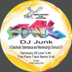 DJ Junk - A Diabolically Ostentatious and Mesmerizingly Glorious E.P. - Second To None Records - JUNKJUNGLE04 - Old Skool - 12” Black Vinyl