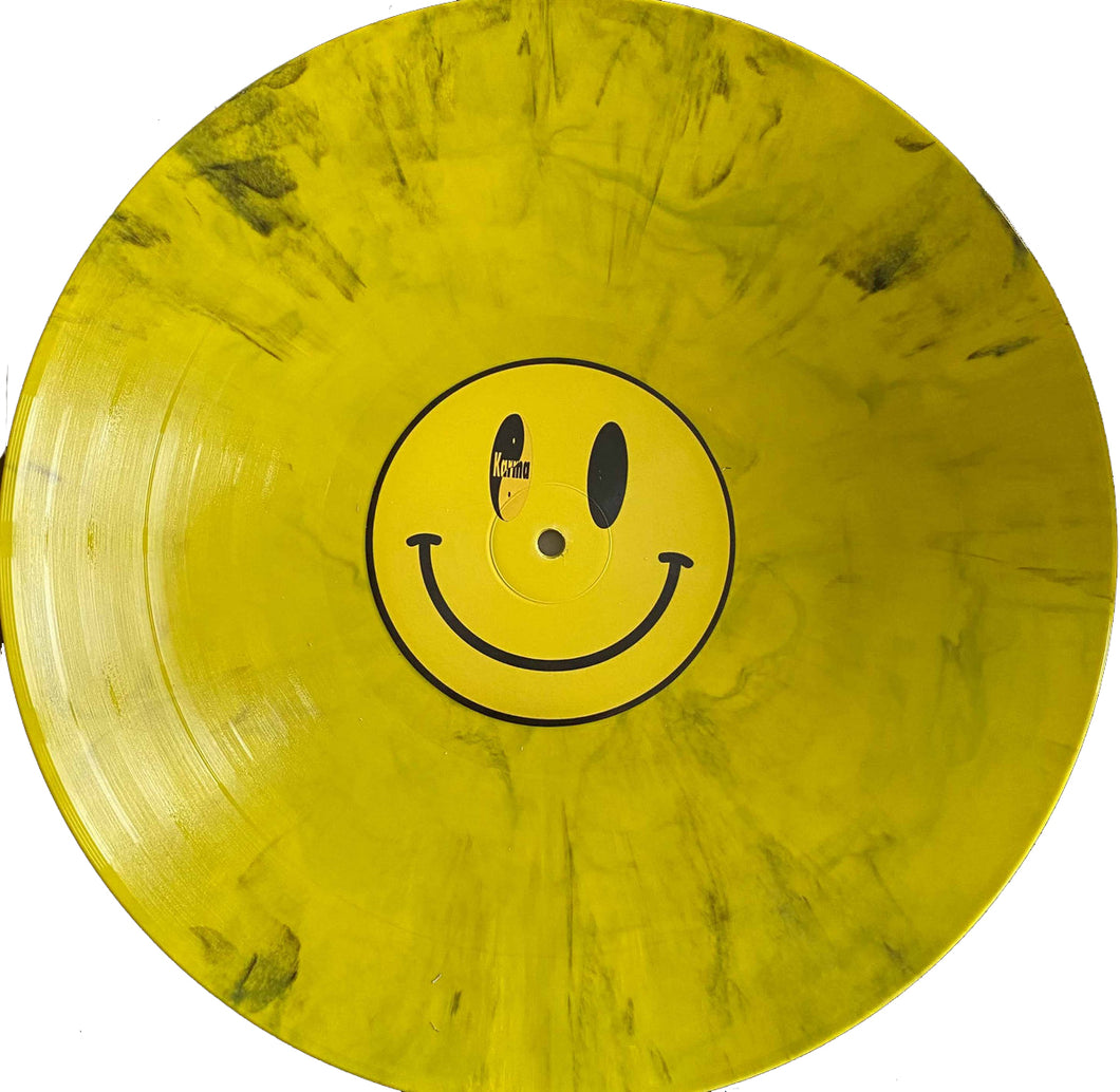 Karma Krew – Acid People (Billy ‘Daniel’ Bunter & Sanxion Mix) Terrace / Dubious - Karma Recs - Yellow Vinyl - KR015
