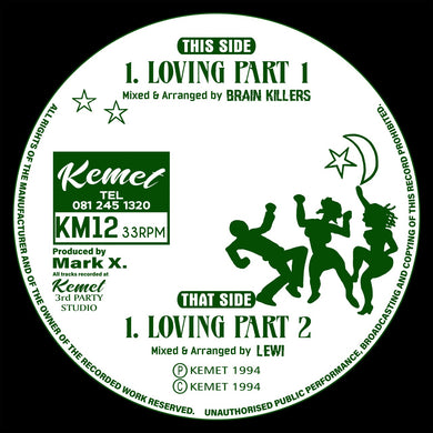 Brain Killers / Lewi - Loving Part 1+2 - Kemet - KM12 - 12