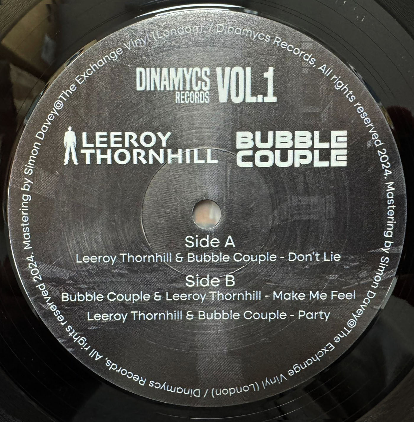 Leeroy Thornhill & Bubble Couple – Don't Lie - Dinamycs Records – DNM001 - Spanish Breaks