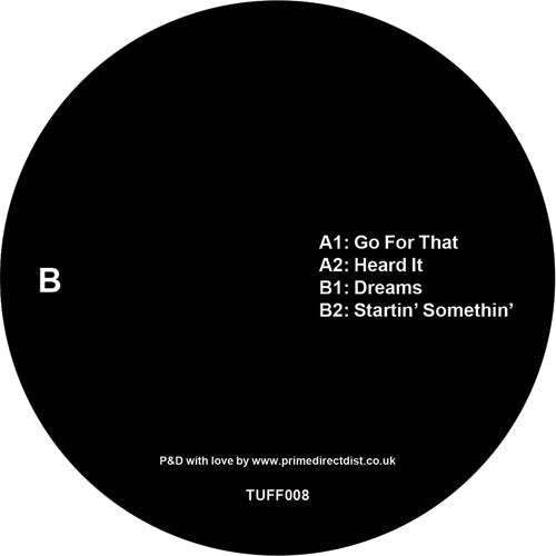 Late Nite Tuff Guy - Tuff Cut #8 - Go For That/Heard it Through The Grapevine  - TUFF CUT   - 12" Vinyl  -  TUFF008