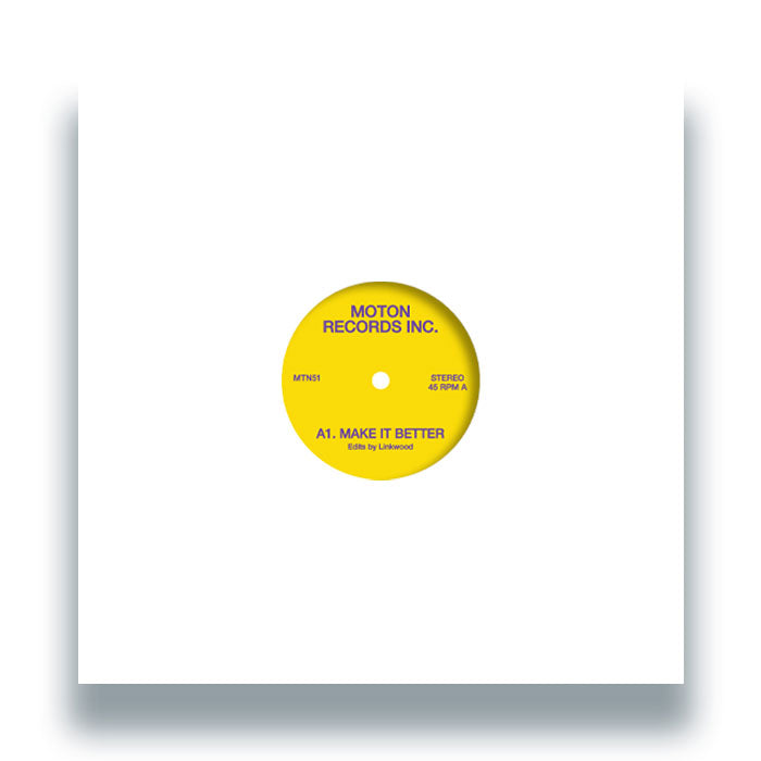 Moton Records Inc - Linkwood Edits - Moton Records Inc - MTN51 - Disco, Edits - 12