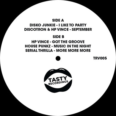 Disko Junkie - I Like To Party / Discotron - September (Nu Disco Mix)- Tasty Recordings Sampler 005 - 12
