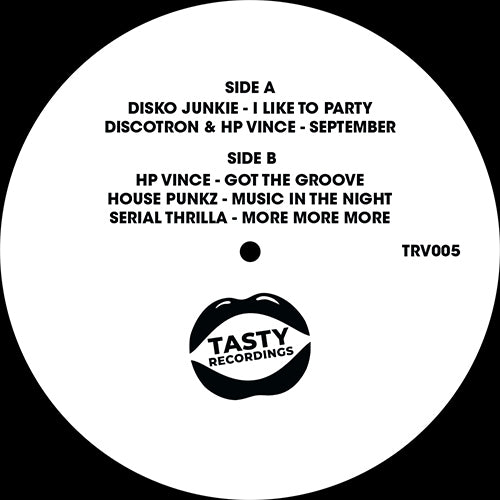 Disko Junkie - I Like To Party / Discotron - September (Nu Disco Mix)- Tasty Recordings Sampler 005 - 12