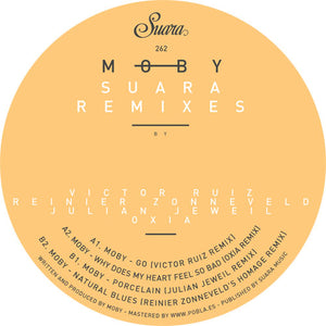 Moby - Go/ Why/ Porcelin - Suara Remixes - SUARA     - 12" Vinyl  -  SUARA262