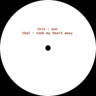 TARTAN RECORDS - Took My Heart Away / Sun - TARTAN001 - House