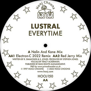 Lustral - Everytime (inc. drum & bass remix by Electron-C ) - HOOJ  - 12