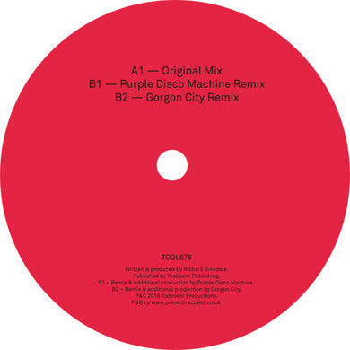 Weiss - Feel My Needs (inc Purple Disco Machine/Gorgon City Remixes) - TOOLROOM RECORDS - 12