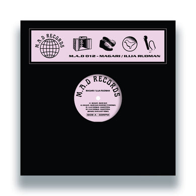 Magari - M.A.D RECORDS 012 - M.A.D RECORDS - MAD012X - Deep House - 12