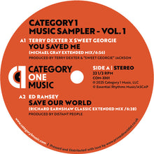 Load image into Gallery viewer, Terry Dexter - Category 1 Music Sampler - Vol. 1 - Category 1 - COM3301 - 12" Vinyl