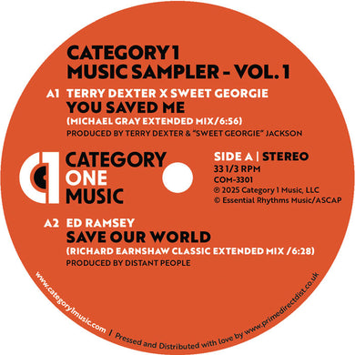 Terry Dexter - Category 1 Music Sampler - Vol. 1 - Category 1 - COM3301 - 12