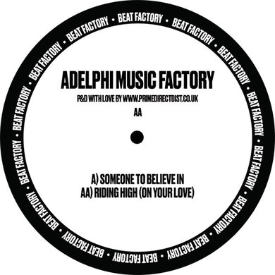 Adelphi Music Factory - Someone To Believe In  - Beat Factory - BF004 - 12