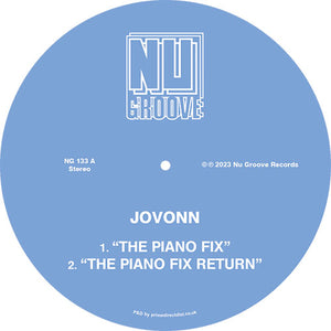 Jovonn Blaque - Katt EP  - The Piano Fix - Nu Groove - 12" Vinyl  -  NG133  - House