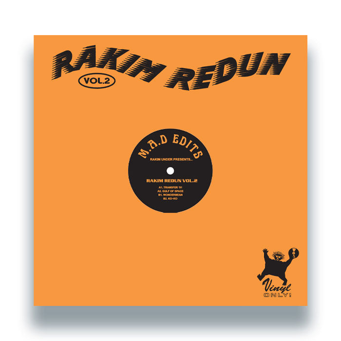 Rakim Under - Rakim Redun Vol.2 - M.A.D RECORDS - MADE007X - 12" Vinyl - House, Edits
