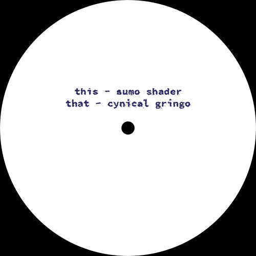 TARTAN RECORDS - Cynical Gringo / Sumo Shader  - TARTAN004 - House