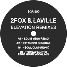 Load image into Gallery viewer, 2fox &amp; Laville - Elevation (Louie Vega, Soul Clap &amp; Tommy Musto Remixes) - Soul Clap Records - SCR1290 - 12&quot; Vinyl - Deep House