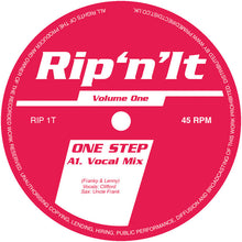 Load image into Gallery viewer, Rip ‘n’ It - One Step - Rip ‘n’ It - RIP1T - 12&quot; Vinyl - Soulful, Deep House
