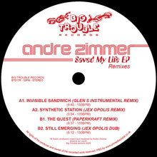 Load image into Gallery viewer, Andre Zimmer - Saved My Life (Remixes) - Big Trouble - BT017R - 12" Vinyl - House