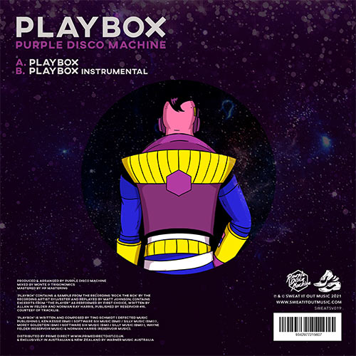 Purple Disco Machine - Playbox - SWEAT IT OUT  - SWEATSV019  -12" vinyl