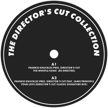 Load image into Gallery viewer, Frankie Knuckles &amp; Eric Kupper - The Director’s Cut Collection - SoSure Music - SSMDCLP1VTB - 2 X LP - Deep House, Soulful, Classic