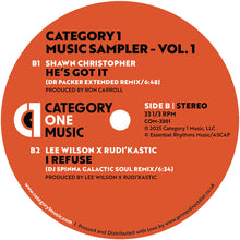 Load image into Gallery viewer, Terry Dexter - Category 1 Music Sampler - Vol. 1 - Category 1 - COM3301 - 12" Vinyl