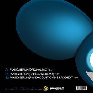 Deadmau5 - Faxing Berlin - PLAY RECORDS   - 12" Vinyl  -  PLAY12027