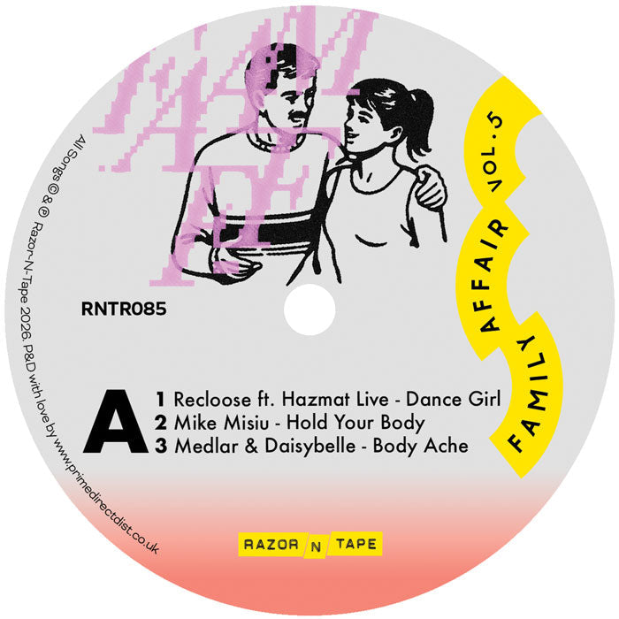 Recloose - Family Affair Vol. 5 - Razor-N-Tape Reserve - RNTR085 - 12" Vinyl - Deep House, Nu Disco