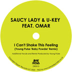 Saucy Lady & U-KEY - I Can’t Shake This Feeling - Dippin’ Records - DR0010 - 12" Vinyl - House, Nu Disco