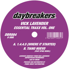 Load image into Gallery viewer, Vick Lavender - Essential Traxx vol. 1 - DAYBREAKERS - DBR004 - 12" Vinyl - Deep House