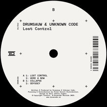 Load image into Gallery viewer, Drumsauw &amp; Unknown Code - Lost Control - Drumcode - DCLTD42 - Techno - 12&quot; Vinyl