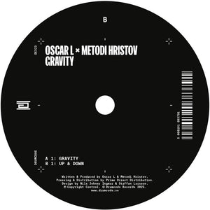 Oscar L x Metodi Hristov - Gravity - Drumcode - DC323 - 12" Vinyl - Techno