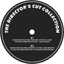 Load image into Gallery viewer, Frankie Knuckles &amp; Eric Kupper - The Director’s Cut Collection - SoSure Music - SSMDCLP1VTB - 2 X LP - Deep House, Soulful, Classic