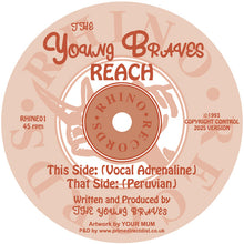 Load image into Gallery viewer, The Young Braves - Reach - Rhino Records - RHINE01 - House, Progressive House - 12" Vinyl