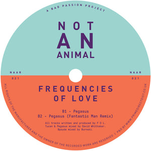 Frequencies Of Love - Frequencies Of Love EP - Not An Animal Records - NAAR021 - 12" Vinyl - Electronica, Balearica