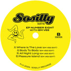 Em Vee - EP Number Eight - Sosilly Edits - SSE008 - 12" Vinyl - Disco