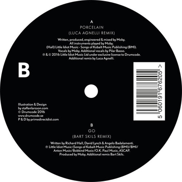 Moby - The Remixes Part 1 - DRUMCODE - DC164.1 - 12" Vinyl - Techno