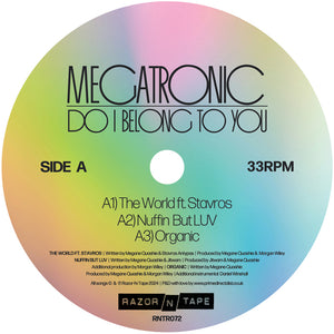 Megatronic - Do I Belong To You EP - RAZOR-N-TAPE RESERVE - RNTR072 - 12" Vinyl - Deep House / House